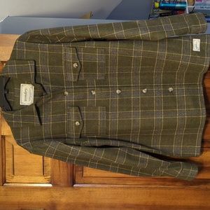 Wondery Women's Olive Plaid Jacket